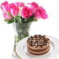 Christmas Flower with Cake Delivery Tokyo
