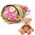 Mother's Day Flower and Bear Delivery Tokyo