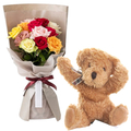 Valentine's Flower Bear Delivery Tokyo