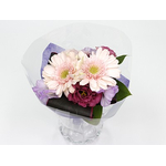 Seasonal Flowers Bouquet with Vase - Japanese Style Floral Arrangements