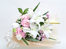 Funeral Flower Japan – Lilies & Greberas