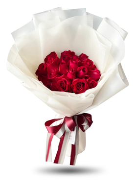 Valentine Flower Japan – 12 Red Roses