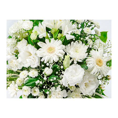 Funeral Flower Japan – Mums Arrangement