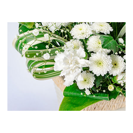 Funeral Flower Japan – Mums Arrangement