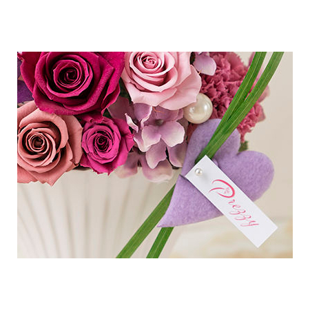 Preserved Flower Japan – Violet Preserve Flower Arrangement